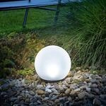 Esotec Solarkugel f&uuml;r den Garten multicolor | LED-Gartenkugel mit AKKU 