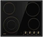 Gorenje EC642CLB Einbau-Keramik-Kochplatte, Anthrazit, Schwarz, 1.200 W, rund