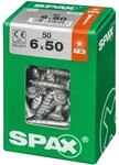 SPAX Universalschraube, 6 x 50 mm, 50 St&uuml;ck, Teilgewinde, Senkkopf, T-STAR...
