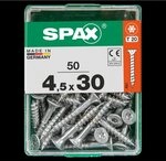 ABC SPAX T-Star Plus - Die Universalschraube | 4,5 x 30mm VE = 1000 St&uuml;ck 