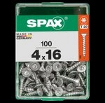 Spax Befestigungen Spax Trx Senkkopf gelb 4x16 m 100 St 4191020400162