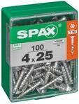 Spax Befestigungen Spax Trx Senkkopf gelb 4x25 m 100 St 4191020400252