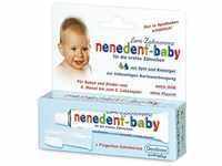 Nenedent Baby Lern-Zahncreme mit Fingerhut-Zahnbürste, 4er Pack (4 x 1 Stück)