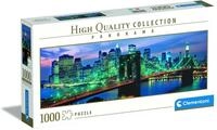 Clementoni 39434 Panorama New York Brooklyn Bridge &ndash; Puzzle 1000 Teile ab 9...
