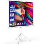 ESMART Economy EXS Stativ-Leinwand 235 cm Bild 220 x 220 cm (123") | Format 1:1 