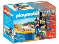 PLAYMOBIL City Life 9457 Hausmeister mit Kiosk, Ab 5 Jahren