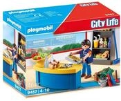 PLAYMOBIL City Life 9457 Hausmeister mit Kiosk, Ab 5 Jahren