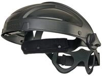 Honeywell Turboshield Kopfbedeckung mit Ratsche, schwarzer Standard, dunkelgraues