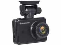 Bresser 9686100 Full HD Dashboard Kamera Autokamera Dashcam 3MP mit Tag-/Nacht Modus,