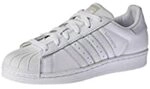 adidas Damen Superstar W Gymnastikschuhe, Wei&szlig; (FTWR White/FTWR White/Grey One F17),