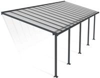 Canopia by Palram Terrassen&uuml;berdachung Alu Olympia 3X8.51 Polycarbonat