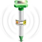 GARDIGO&reg; Maulwurfvertreiber mit Solar und integriertem Akku I Maulwurfschreck I