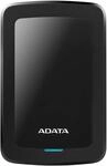 ADATA HV300 - 1 TB, externe Festplatte mit USB 3.2 Gen.1, schwarz, 1TB