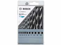 Bosch Metallspiralbohrer HSS-Set PointTeQ DIN 338 10-teilig