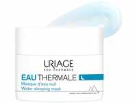 Uriage Wasser-Schlafmaske 50ml - Nachtseidene Gesichts-Gelmaske mit Hyaluronsäure &