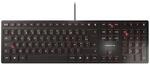 CHERRY KC 6000 Slim, Franz&ouml;sisches Layout, AZERTY Tastatur, kabelgebundene Tastatur,