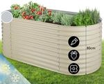blumfeldt Hochbeet aus Metall, Wetterfestes Stahlblech- f&uuml;r Balkon & Garten,