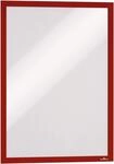 Durable Info-Rahmen Duraframe A3, selbstklebend, 6 St&uuml;ck, rot, 488303