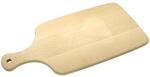 Fackelmann Griffbrett, K&uuml;chenbrett aus Buchenholz, Servierbrettchen (Farbe: Braun),