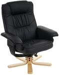 Mendler Relaxsessel Fernsehsessel Sessel ohne Hocker M56 Kunstleder