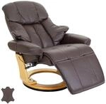 Robas Lund Relaxsessel Calgary 2 Leder braun 64021BN5