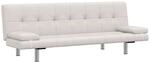 vidaXL Sofabett 2 Kissen Schlafcouch Schlafsofa G&auml;stesofa Sofa Klappsofa Couch