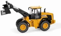 Siku 3663, JCB 435S Agri Radlader, 1:32, Metall/Kunststoff, Orange,