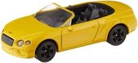 siku 1507, Bentley Continental GT V8 Convertible, Metall/Kunststoff, Gelb,