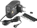 Goobay 53998 Universal Netzteil 3V - 12V max. 27 W Netzger&auml;t mit Adapter 2x