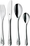 WMF Zwerge Kinderbesteck Set 4-teilig, Kinderbesteck Edelstahl, Besteck Kinder ab 3