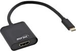 InLine 64101B USB Display Konverter, USB Typ-C Stecker zu HDMI Buchse (DP Alt Mode),