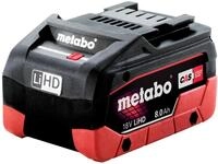 metabo LiHD Akkupack - 18 V / 8.0 Ah - Hochleistungs-Batterie f&uuml;r Lange Laufzeiten,