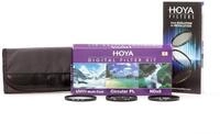 Hoya Digital Filter Kit II 82mm Pol-Cirkular/NDX8/HMC UV schwarz