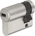 ABUS Profilzylinder T&uuml;rzylinder NP 10/60 VS. Silber 1 5 3 Schl&uuml;ssel