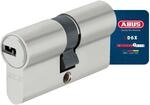 ABUS Profilzylinder D6XNP 30/30 mit 5 Schl&uuml;sseln und Code-Karte - T&uuml;rschloss f&uuml;r