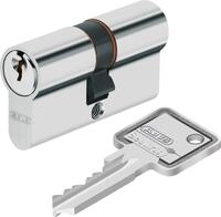 ABUS Doppelzylinder C73 N+G VS verschiedenschlie&szlig;end inkl. 5 Schl&uuml;ssel Gr&ouml;&szlig;e