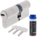 ABUS EC550NP Profilzylinder EC550 NP, Lg 40/60mmm.3 Schl&uuml;ssel, mit N+G,