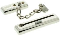 Burg-W&auml;chter Sicherheits-T&uuml;rkette mit Kindersicherung, 13 cm L&auml;nge, TK 64 SB,
