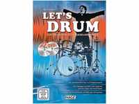 Hage - Let's Drum - Die moderne Schlagzeugschule (mit 2 DVDs)
