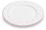 GMUNDNER KERAMIK Dessertteller Gourmet Durchmesser : 22 cm Herzerl Rosa Geschirr,