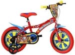 Dino Bikes Paw Patrol Kinderfahrrad Jungenfahrrad &ndash; 14 Zoll Original Lizenz 