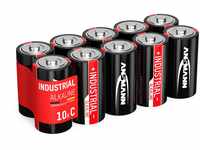 ANSMANN Industrial Alkaline Batterie Baby C LR14 Longlife professionelle