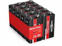 ANSMANN Industrial Alkaline Batterie 9V E-Block 6LR61 Longlife Alkalibatterie