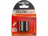 ANSMANN High Power Lithium Batterie CR123A 3V 2 Stück - ideal für