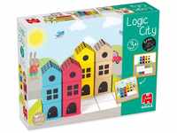 GOULA Logische Stadt - Spiel für Kleinkinder ab 3 Jahren - Holzspielzeug