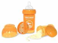 Twistshake 7350083120038 Anti-Colic Babyflasche, 180 ml, orange