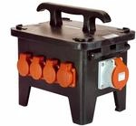 as - Schwabe Baustromverteiler &ndash; Ger&auml;testeckeranschluss 400V/16A/5-polig,...