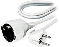 Vivanco,SKV 5 W,Schuko-Verl&auml;ngerungskabel AA85m wei&szlig;