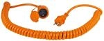 as - Schwabe Baustellen-Spiralleitung 230V/16A dehnbar von 1 bis 5 m H07BQ-F 3G1,5,
