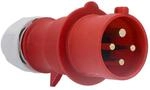 as - Schwabe CEE Stecker 400V/32A/4-polig - Starkstrom Stecker mit Schraubkontakt